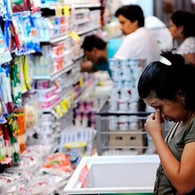 Inflación - compras - supermercado